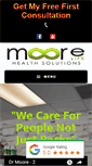 Mobile Screenshot of getmoorecare.com